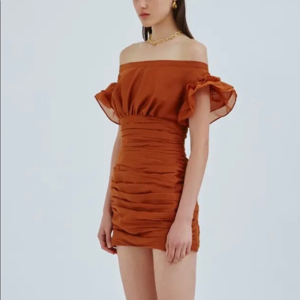 Floret Copper Dress